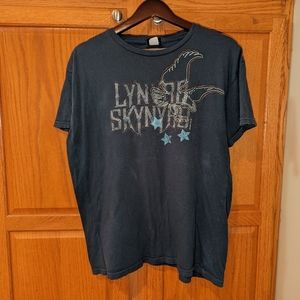 Vintage Y2K 2005 Lynyrd Skynyrd Fly On Blue T shirt Men size L made in USA Eagle